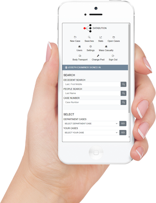 mobile coroner case management